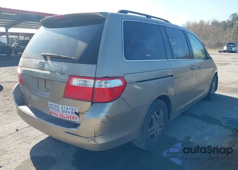 2006 Honda Odyssey Ex-L z USA, uszkodzony, nr VIN 5FNRL38646B438586